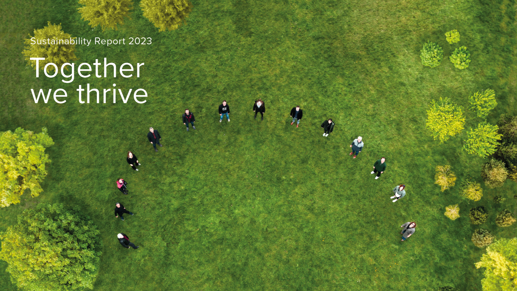 couverture du deuxième sustainability report