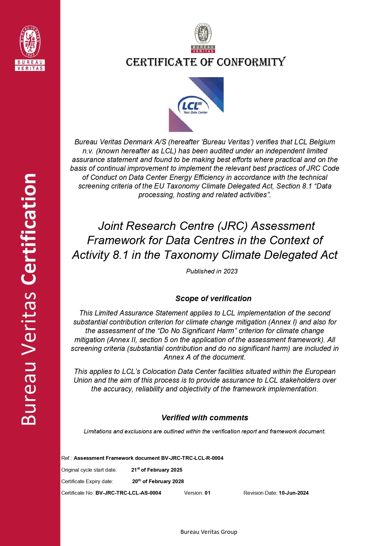 EU Code of Conduct Data Centres