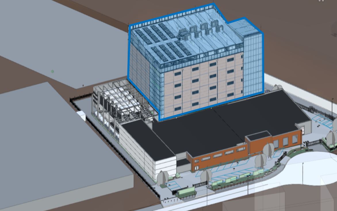 The future data center at LCL Brussels-North